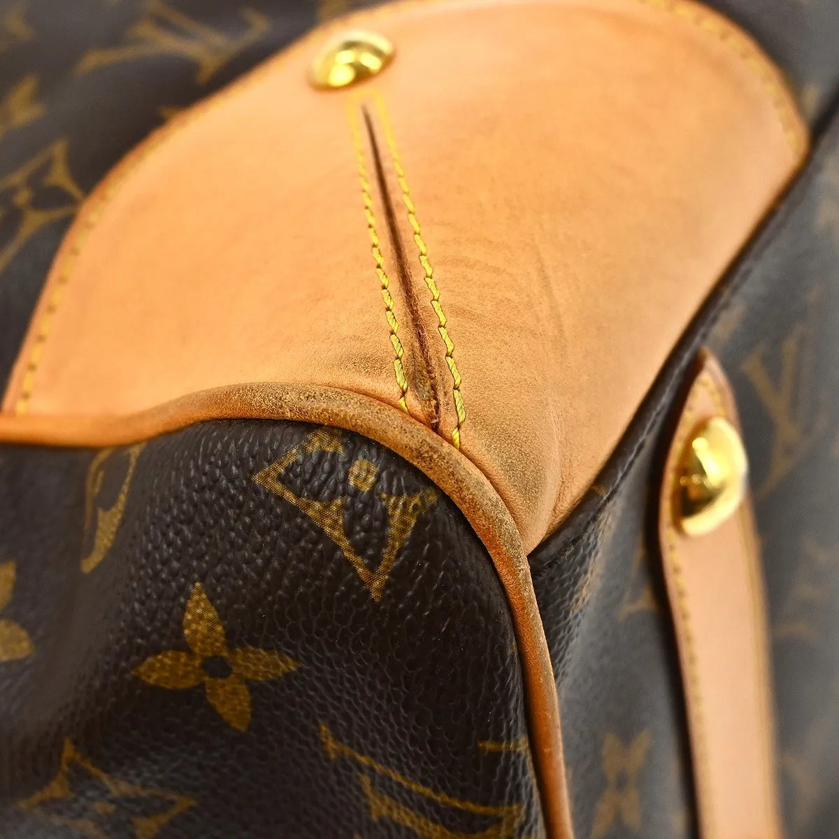 Louis Vuitton Retiro Monogram Canvas Brown Canvas Handbag (Pre-Owned)
