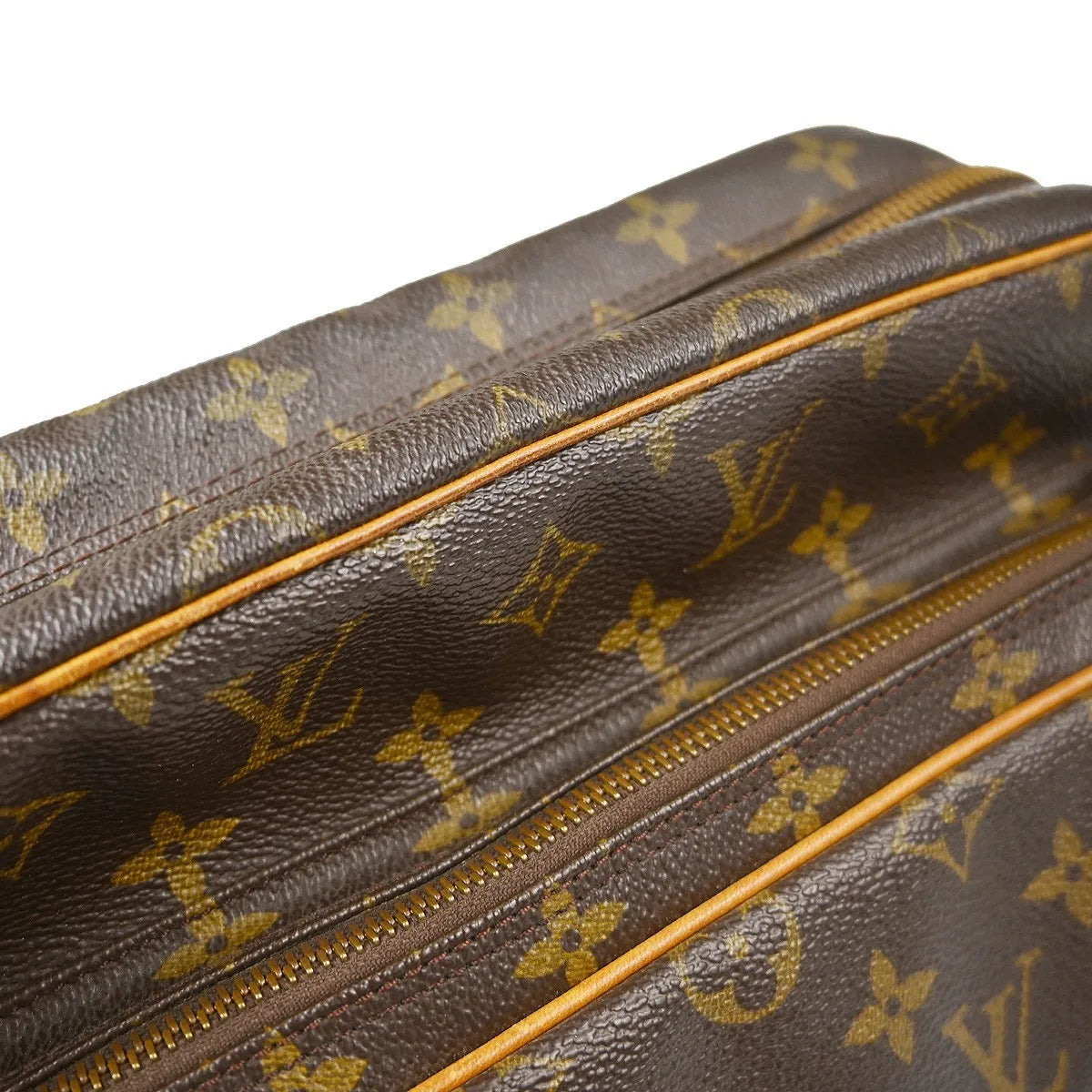Louis Vuitton Nil Messenger Monogram Canvas Brown Canvas Shoulder Bag Bag (Pre-Owned)