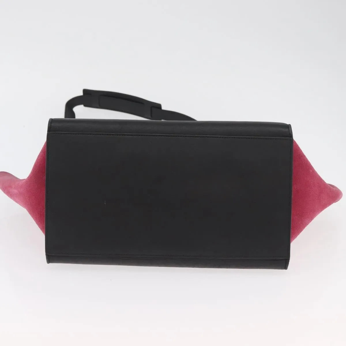 Celine Trapeze Leather With Suede Multicolour Leather Handbag (Pre-Owned)