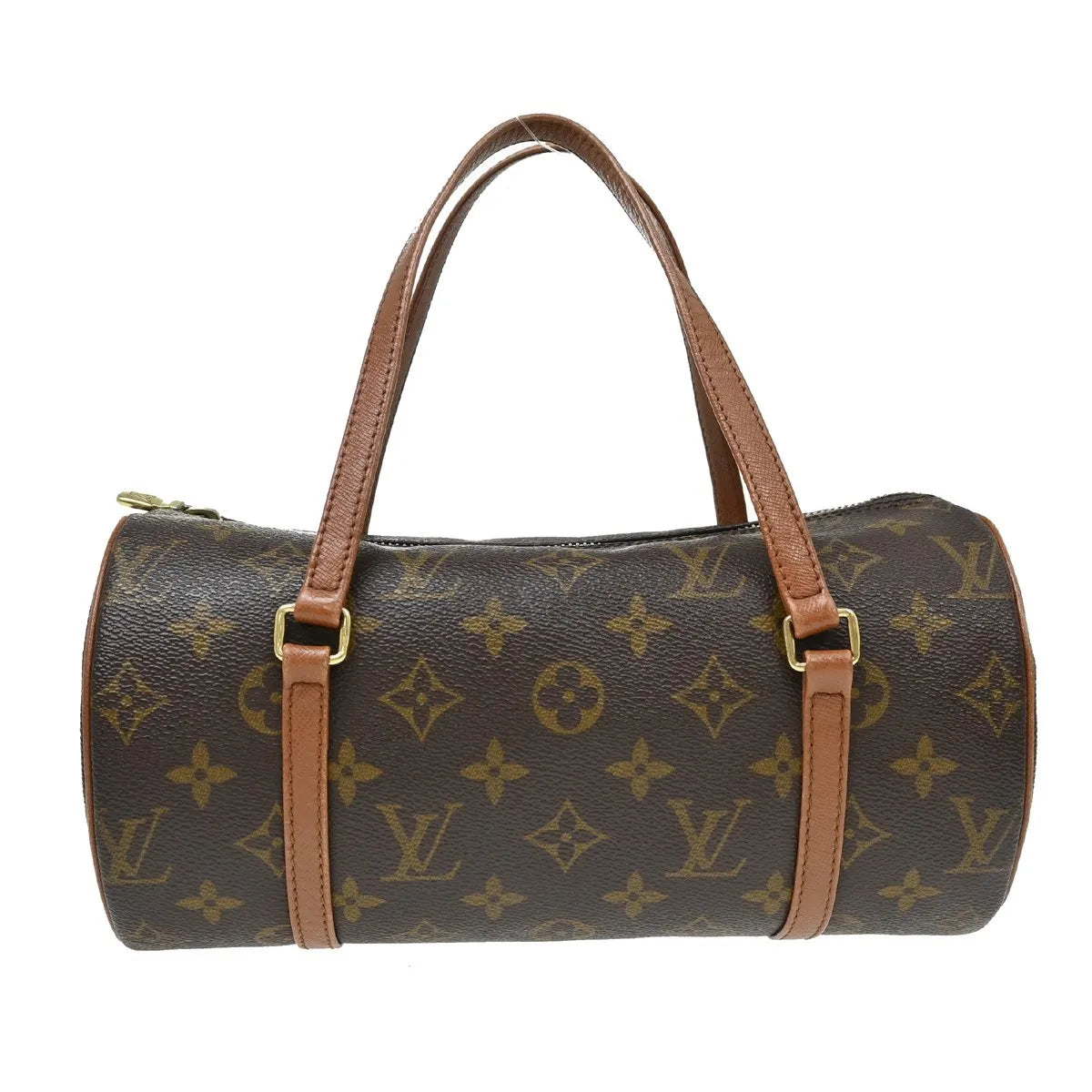 Louis Vuitton Papillon Monogram Canvas Brown Canvas Handbag (Pre-Owned)