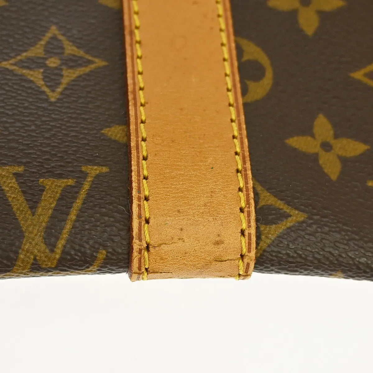 Louis Vuitton Keepall Monogram Canvas Brown Canvas Travel Bag Bag (Pre-Owned)