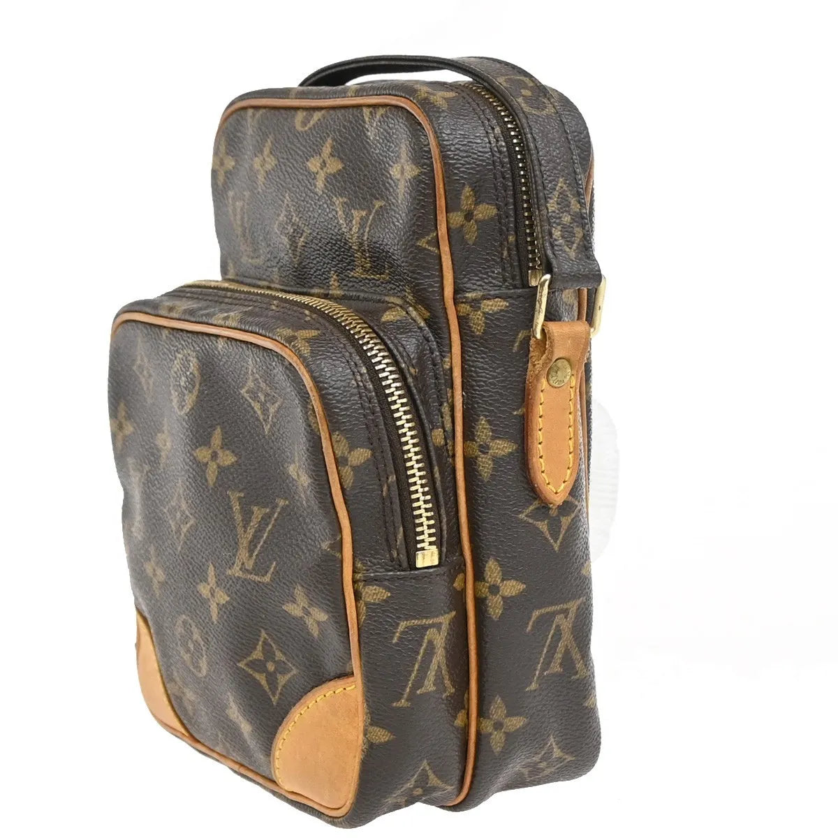 Louis Vuitton Amazone Monogram Brown Canvas Shoulder Bag Bag (Pre-Owned)