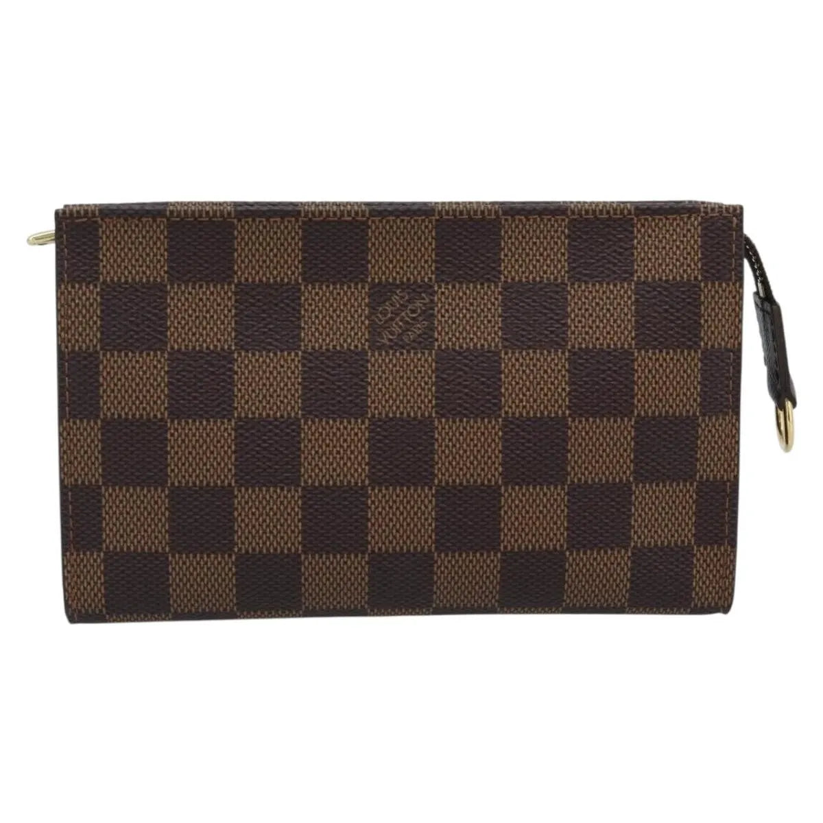 Louis Vuitton Marais Bucket Zip Damier Brown Canvas Clutche & Pouche Bag (Pre-Owned)