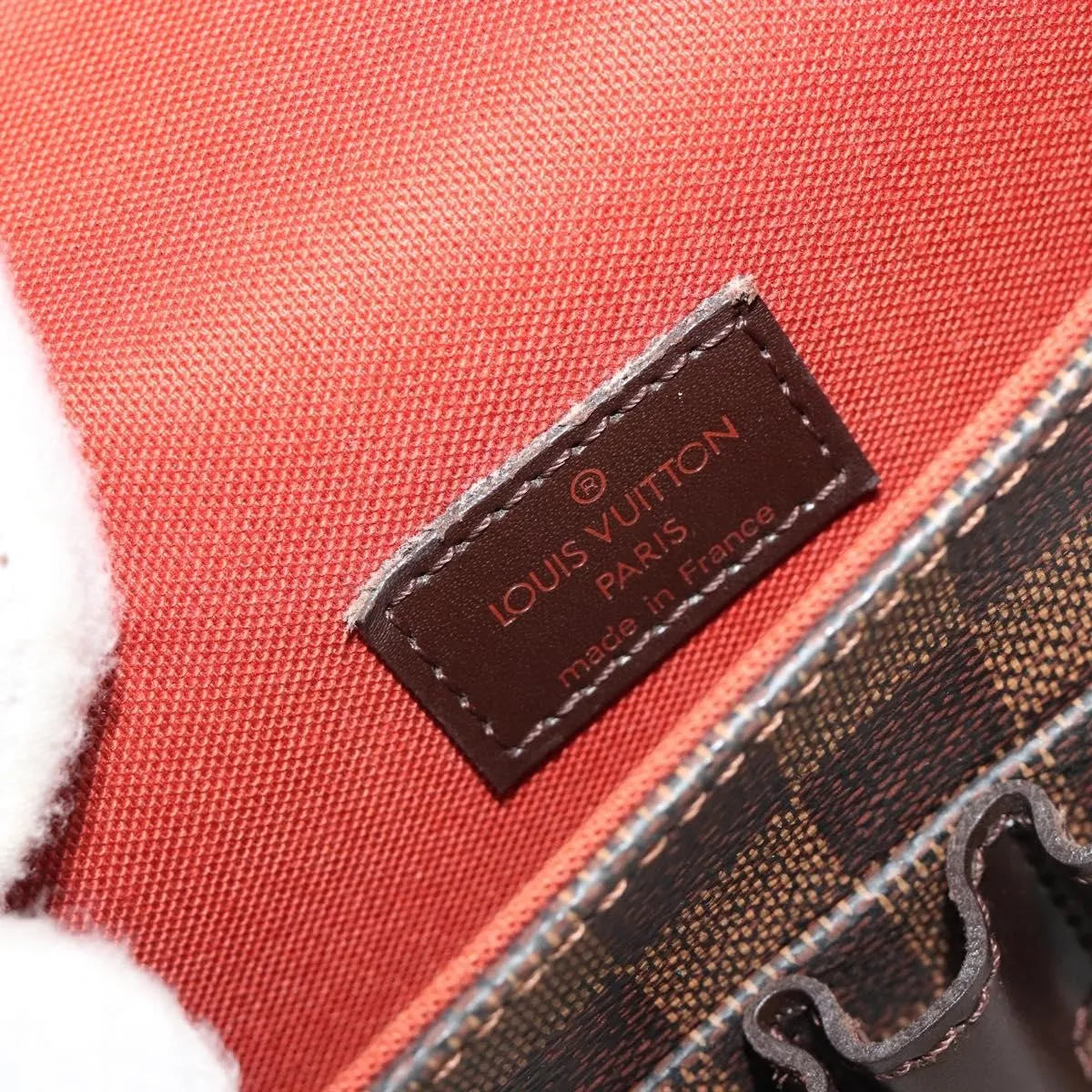 Louis Vuitton Portobello Messenger Damier Brown Canvas Shoulder Bag Bag (Pre-Owned)