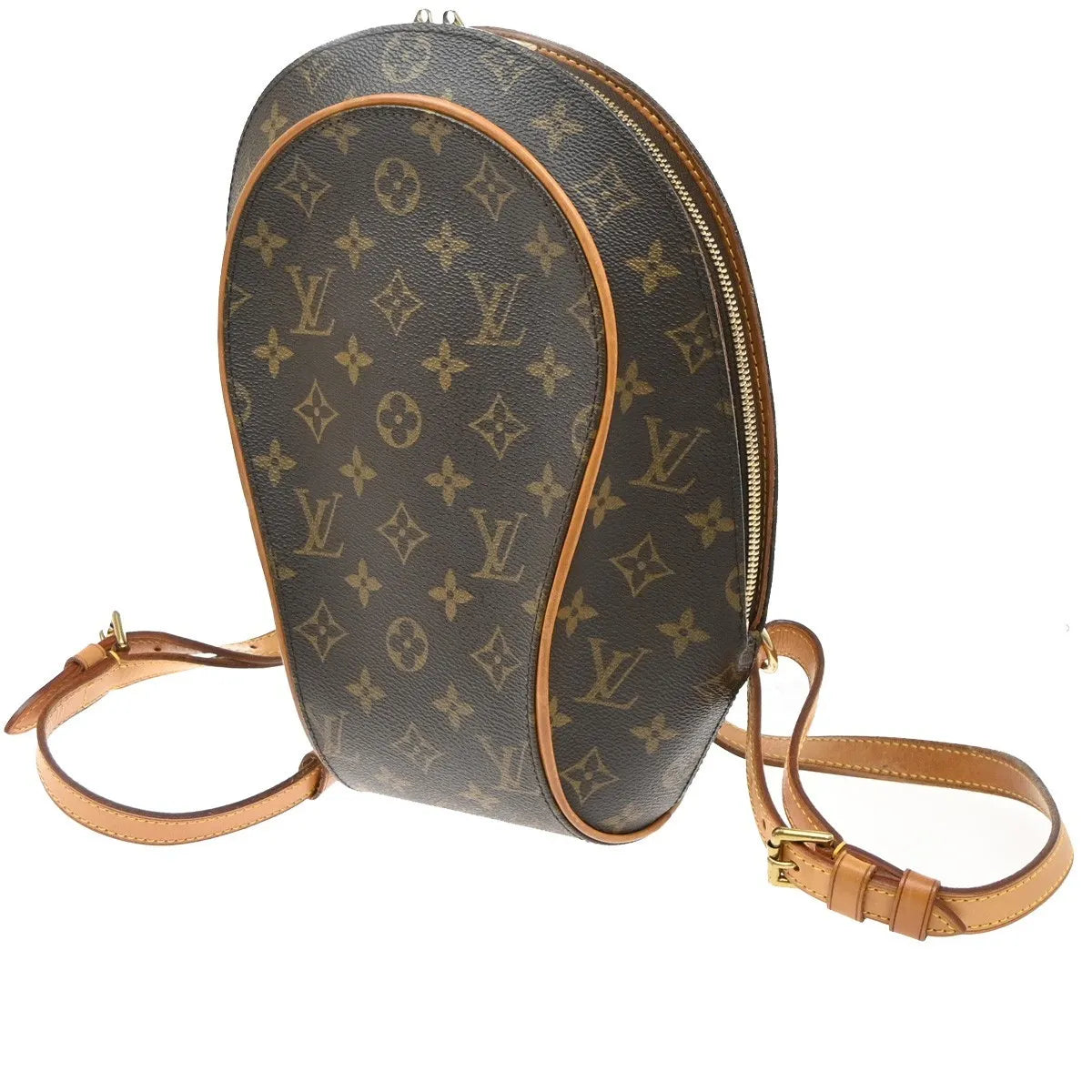 Louis Vuitton Ellipse Monogram Canvas Brown Canvas Backpack Bag (Pre-Owned)
