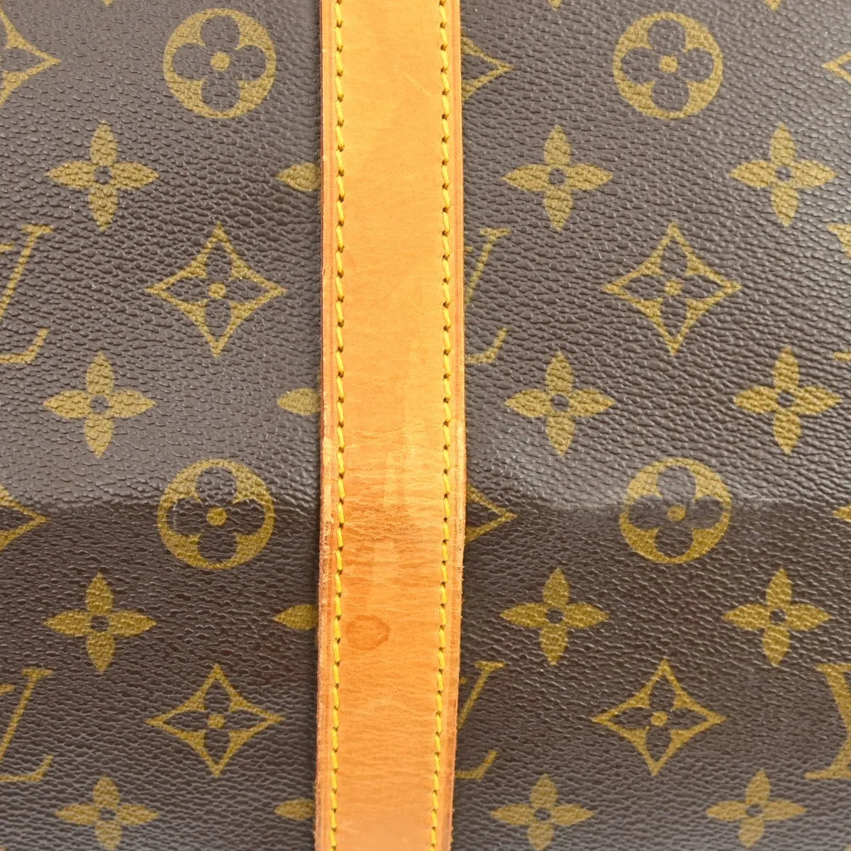 Louis Vuitton Keepall Monogram Canvas Brown Canvas Travel Bag Bag (Pre-Owned)