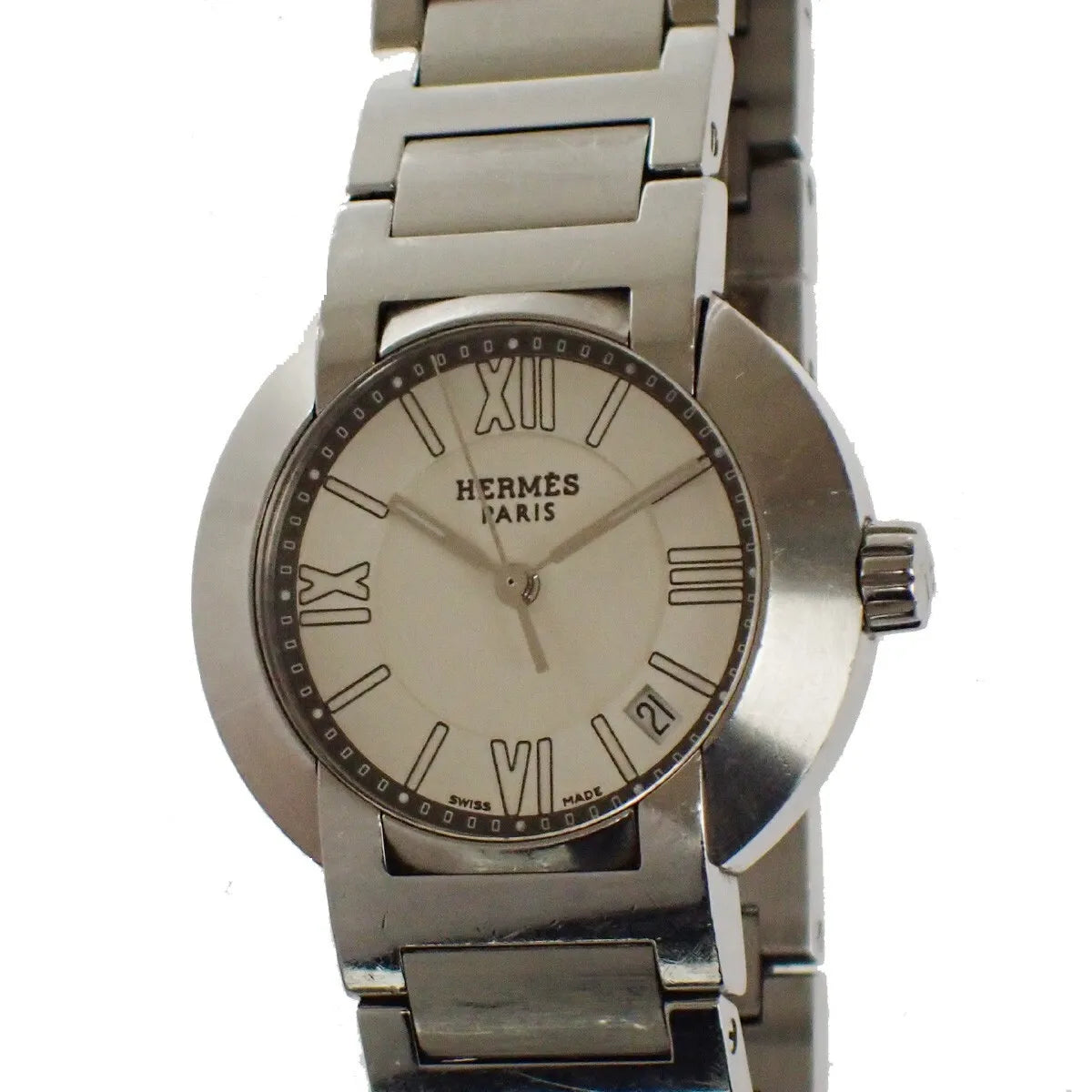Hermes Nomade Quartz Stainless Steel Watch (Pre-Owned)