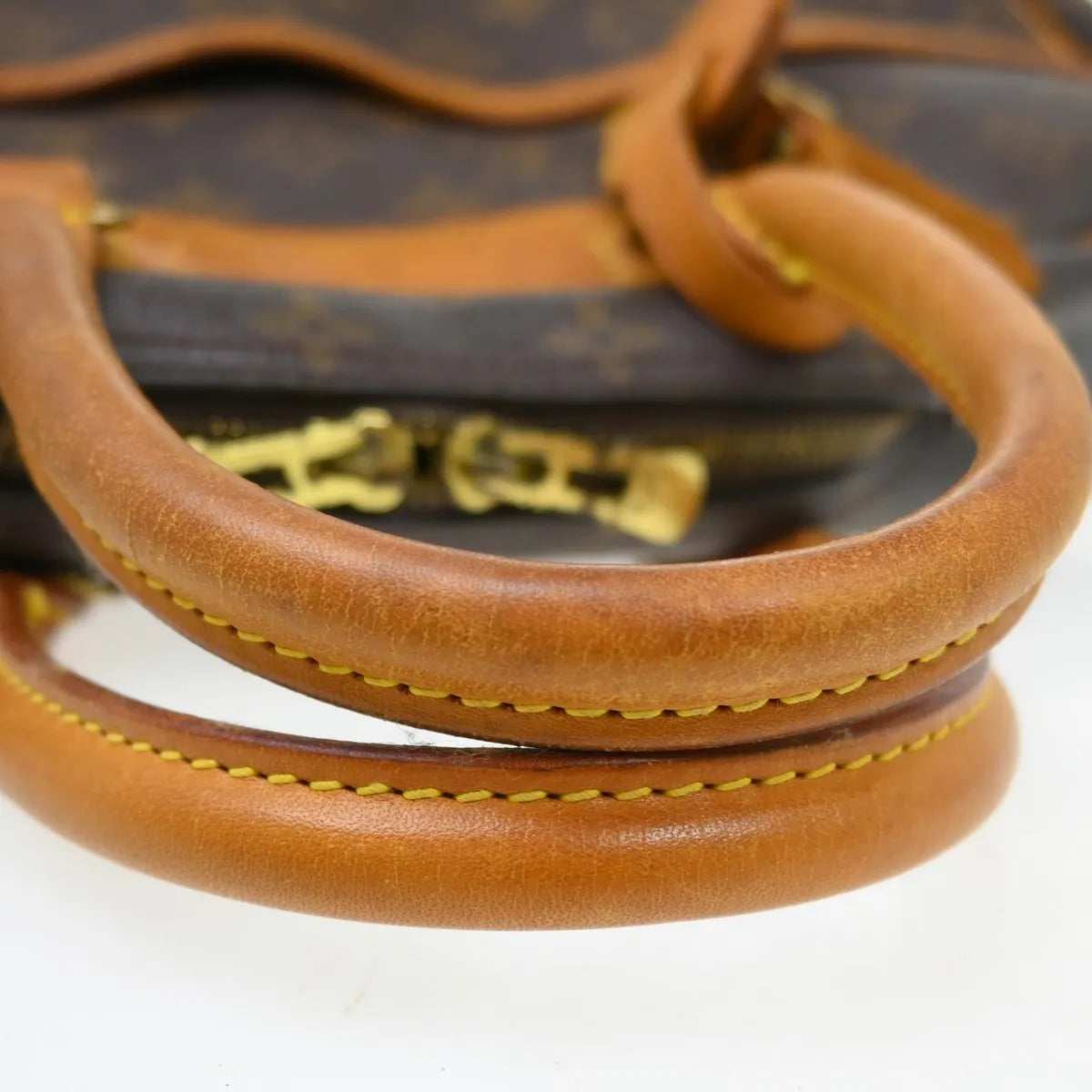 Louis Vuitton Deauville Monogram Canvas Brown Canvas Handbag (Pre-Owned)