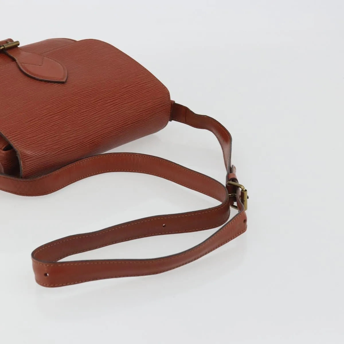 Louis Vuitton Cartouchiere Epi Leather Brown Leather Shoulder Bag Bag (Pre-Owned)