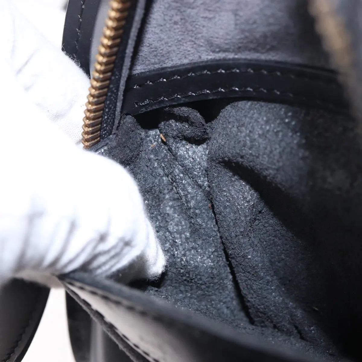 Louis Vuitton Mabillon Epi Leather Black Leather Backpack Bag (Pre-Owned)
