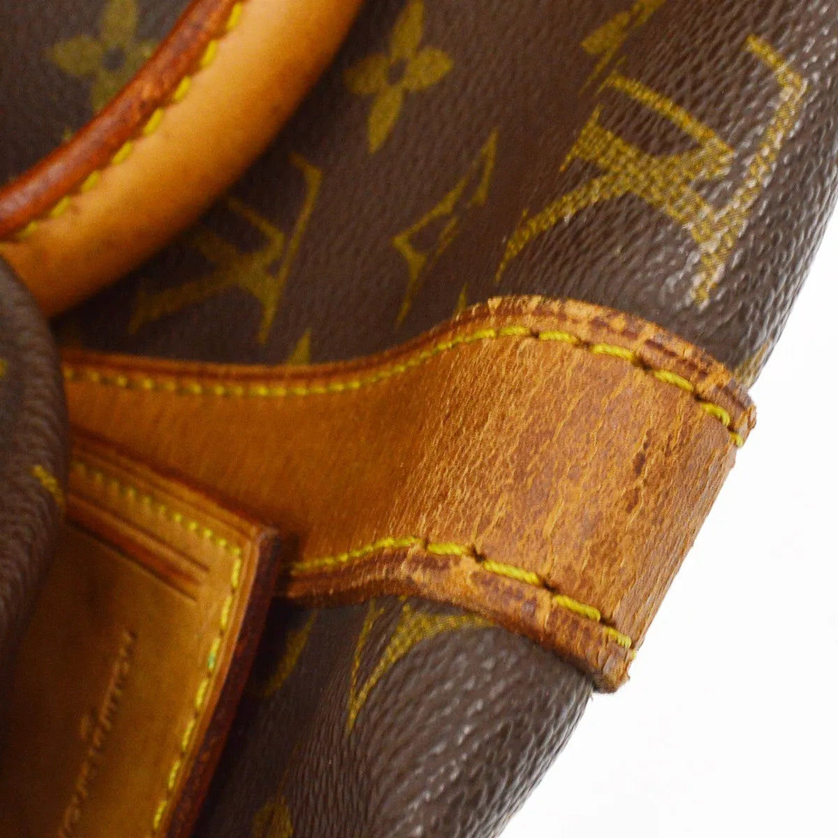 Louis Vuitton Keepall Monogram Canvas Brown Canvas Travel Bag Bag (Pre-Owned)