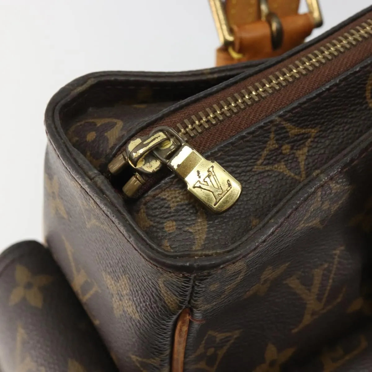 Louis Vuitton Multipli Cite Monogram Canvas Brown Canvas Shoulder Bag Bag (Pre-Owned)