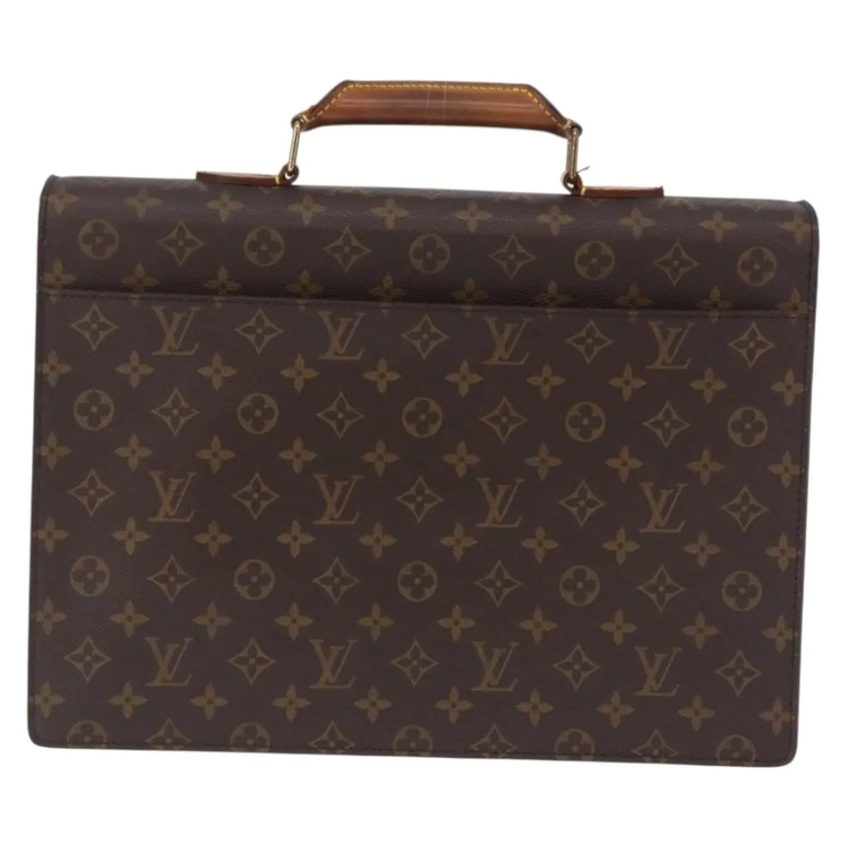 Louis Vuitton Serviette Conseiller Monogram Canvas Brown Canvas Briefcase Bag (Pre-Owned)