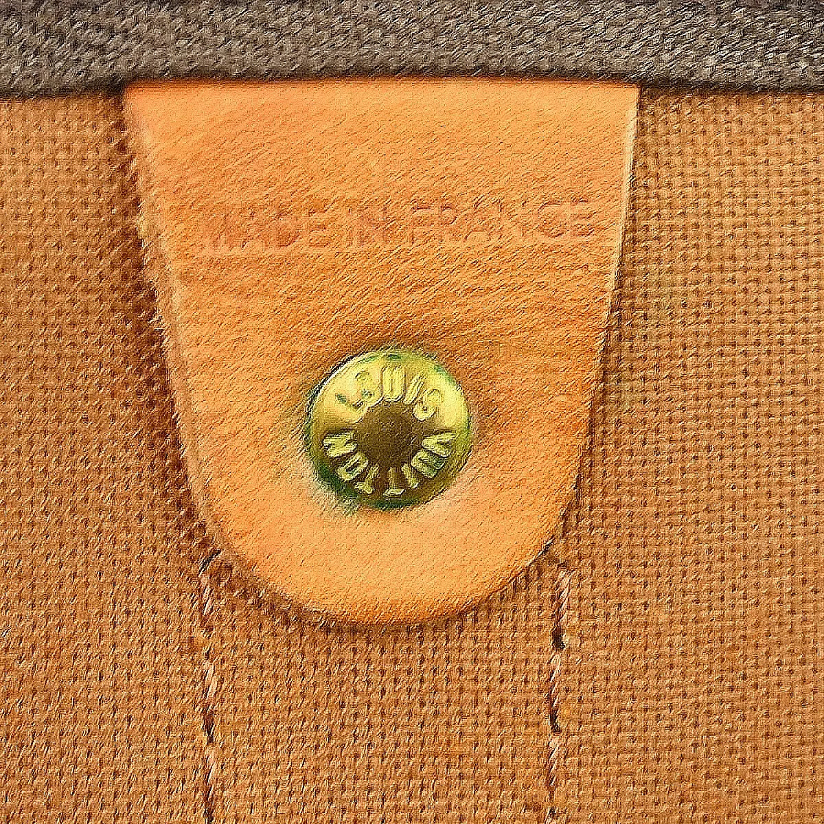 Louis Vuitton Keepall Monogram Canvas Brown Canvas Travel Bag Bag (Pre-Owned)