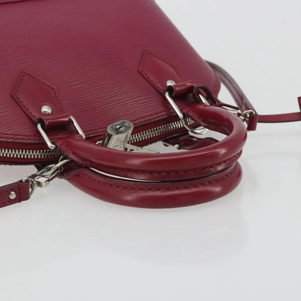 Louis Vuitton Alma Epi Pink Leather Handbag (Pre-Owned)