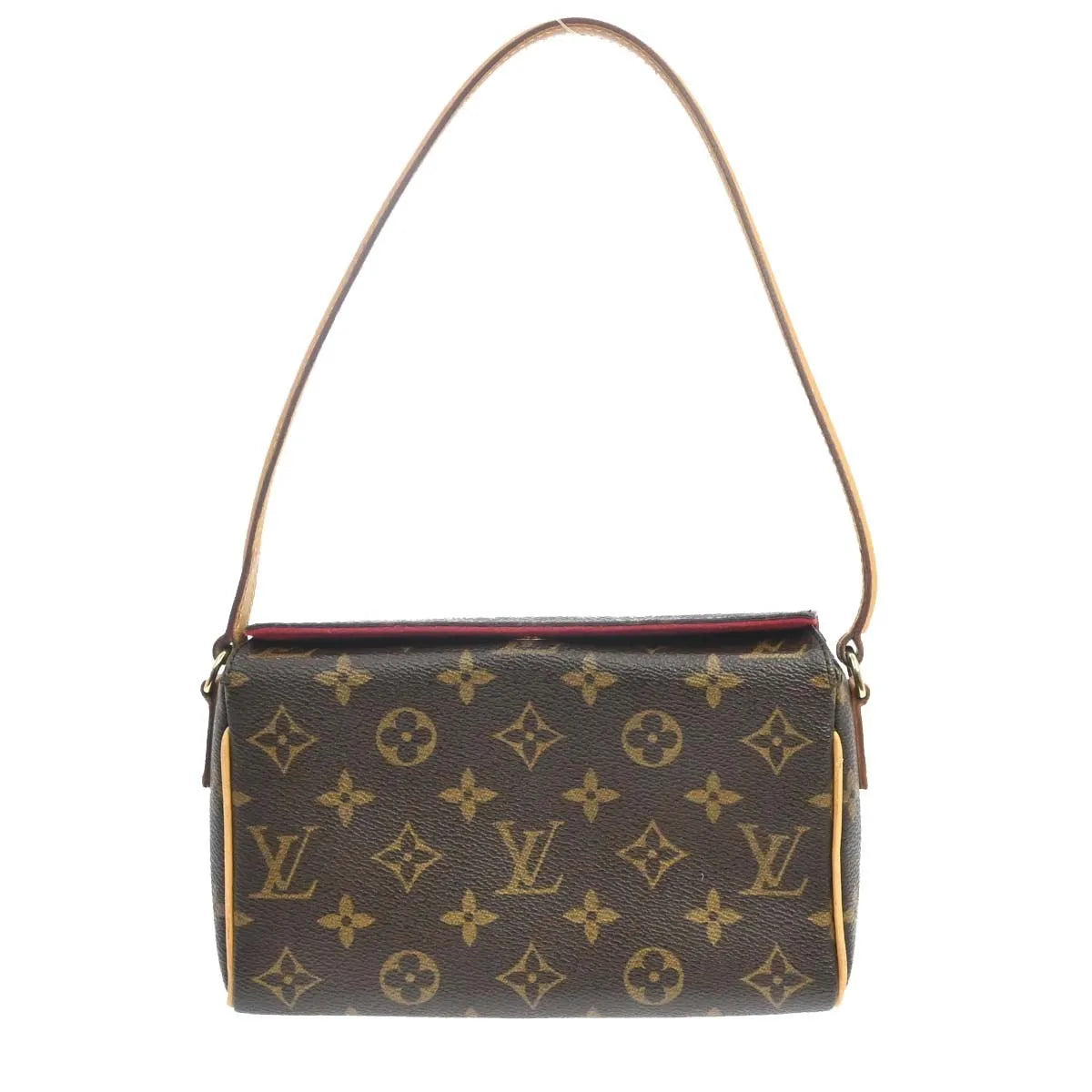 Louis Vuitton Recital Monogram Canvas Brown Canvas Shoulder Bag Bag (Pre-Owned)