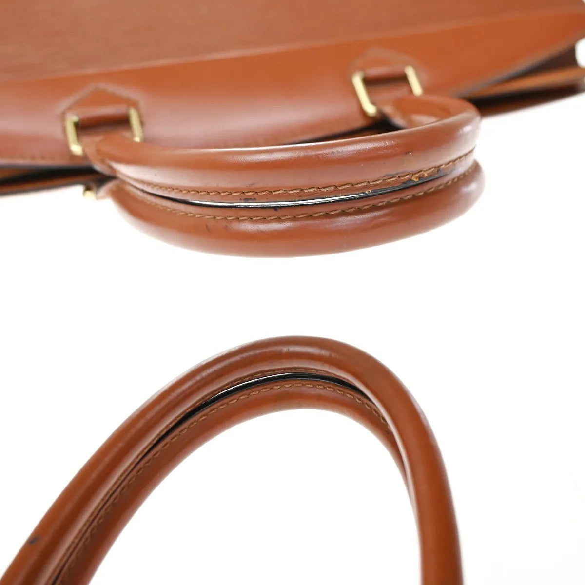 Louis Vuitton Riviera Epi Leather Brown Leather Handbag (Pre-Owned)