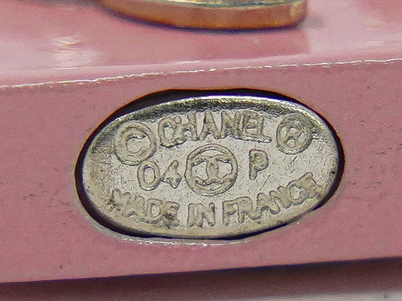 Chanel Vintage Cc Square Drop Metal With Enamel And Lace Silver Metal Earrings Jewelry (Pre-Owned)