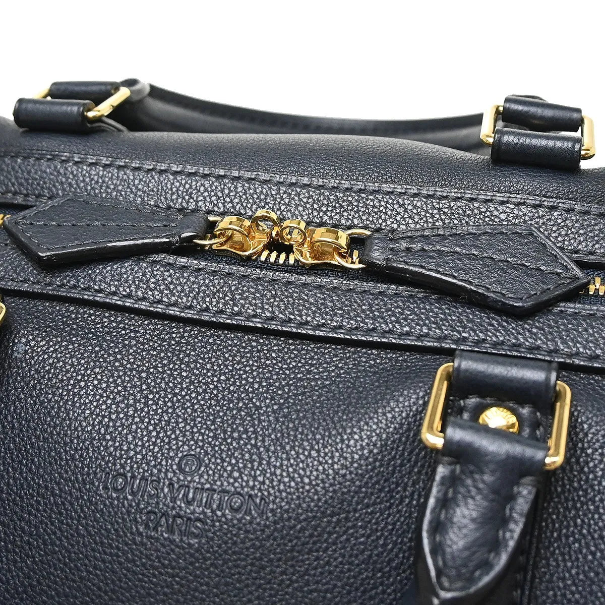 Louis Vuitton Sofia Coppola Sc Leather Navy Leather Handbag (Pre-Owned)