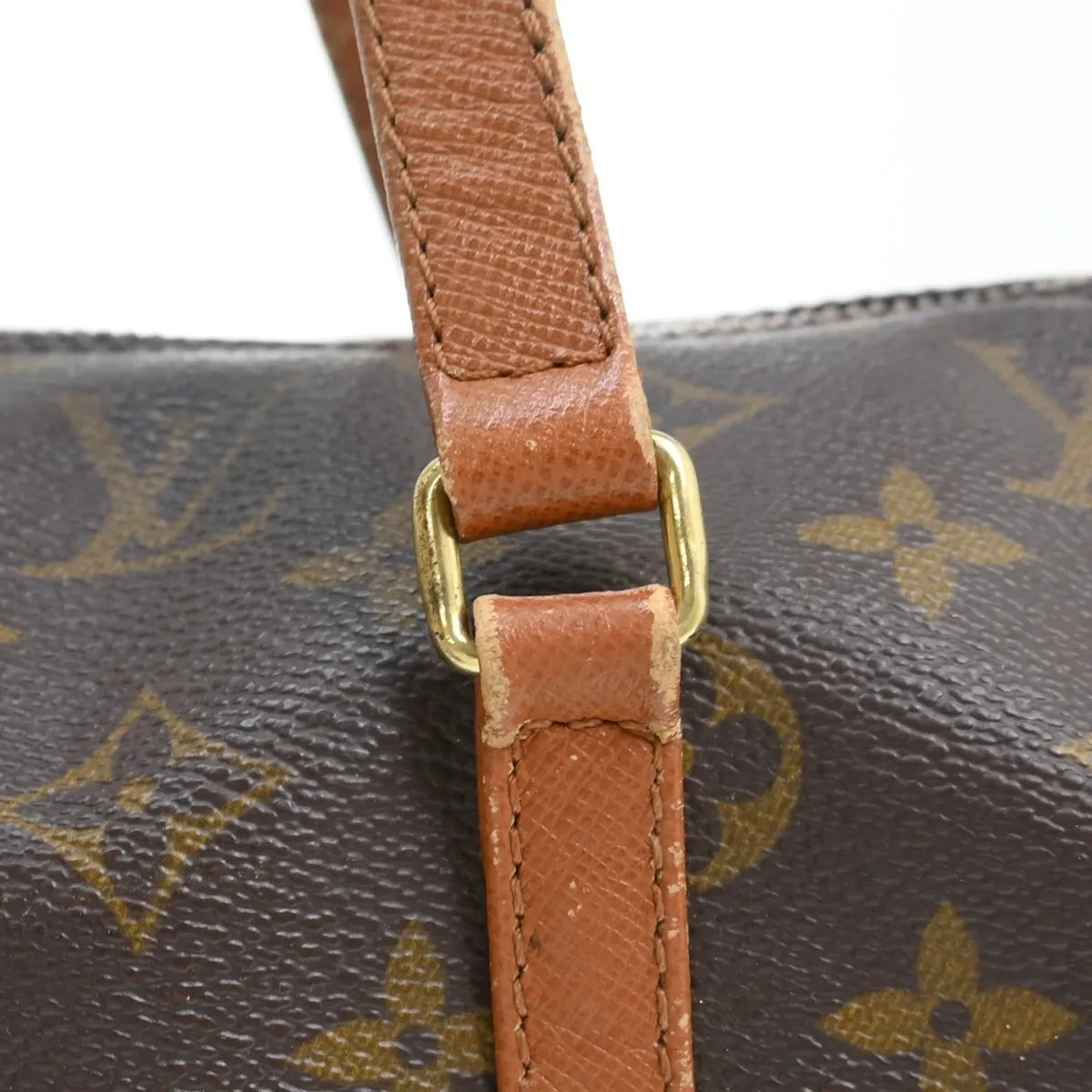 Louis Vuitton Papillon Handbag Monogram Canvas Brown Canvas Handbag (Pre-Owned)