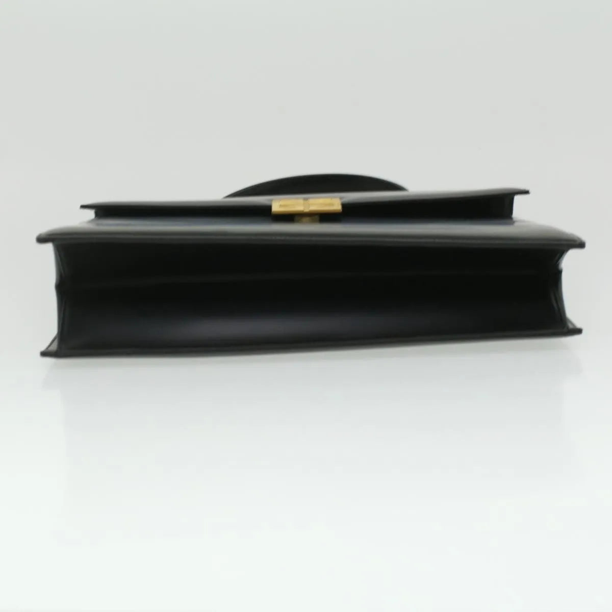 Givenchy Vintage 4G Leather Black Leather Handbag (Pre-Owned)