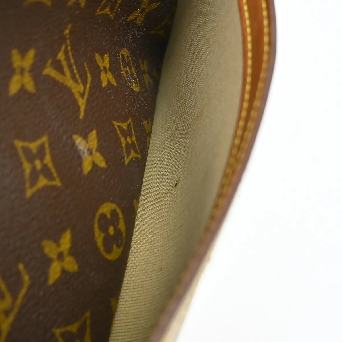 Louis Vuitton Reporter Bag Monogram Canvas Brown Canvas Shoulder Bag Bag (Pre-Owned)