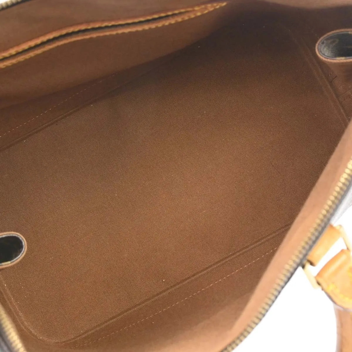 Louis Vuitton Alma Monogram Canvas Brown Canvas Handbag (Pre-Owned)