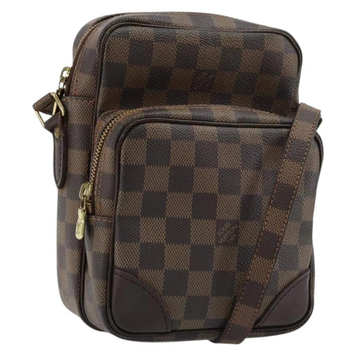 Louis Vuitton Amazone Damier Brown Canvas Shoulder Bag Bag (Pre-Owned)