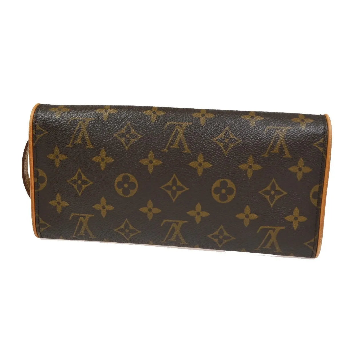 Louis Vuitton Twin Monogram Canvas Brown Canvas Clutche & Pouche Bag (Pre-Owned)