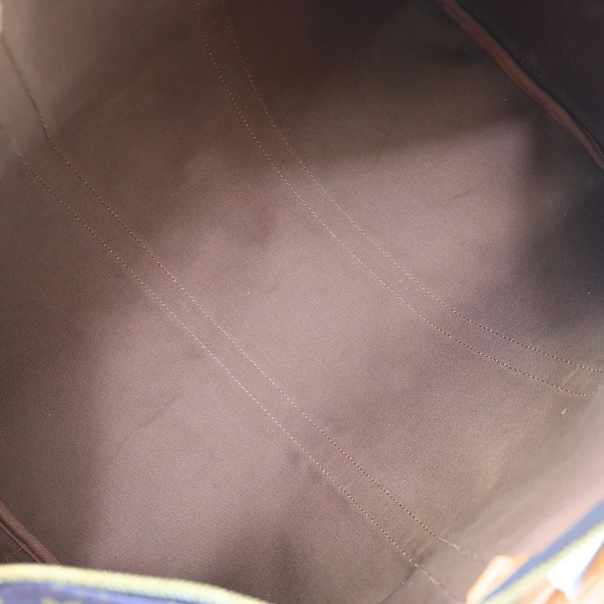 Louis Vuitton Keepall Bandouliere Bag Monogram Canvas Brown Canvas Travel Bag Bag (Pre-Owned)
