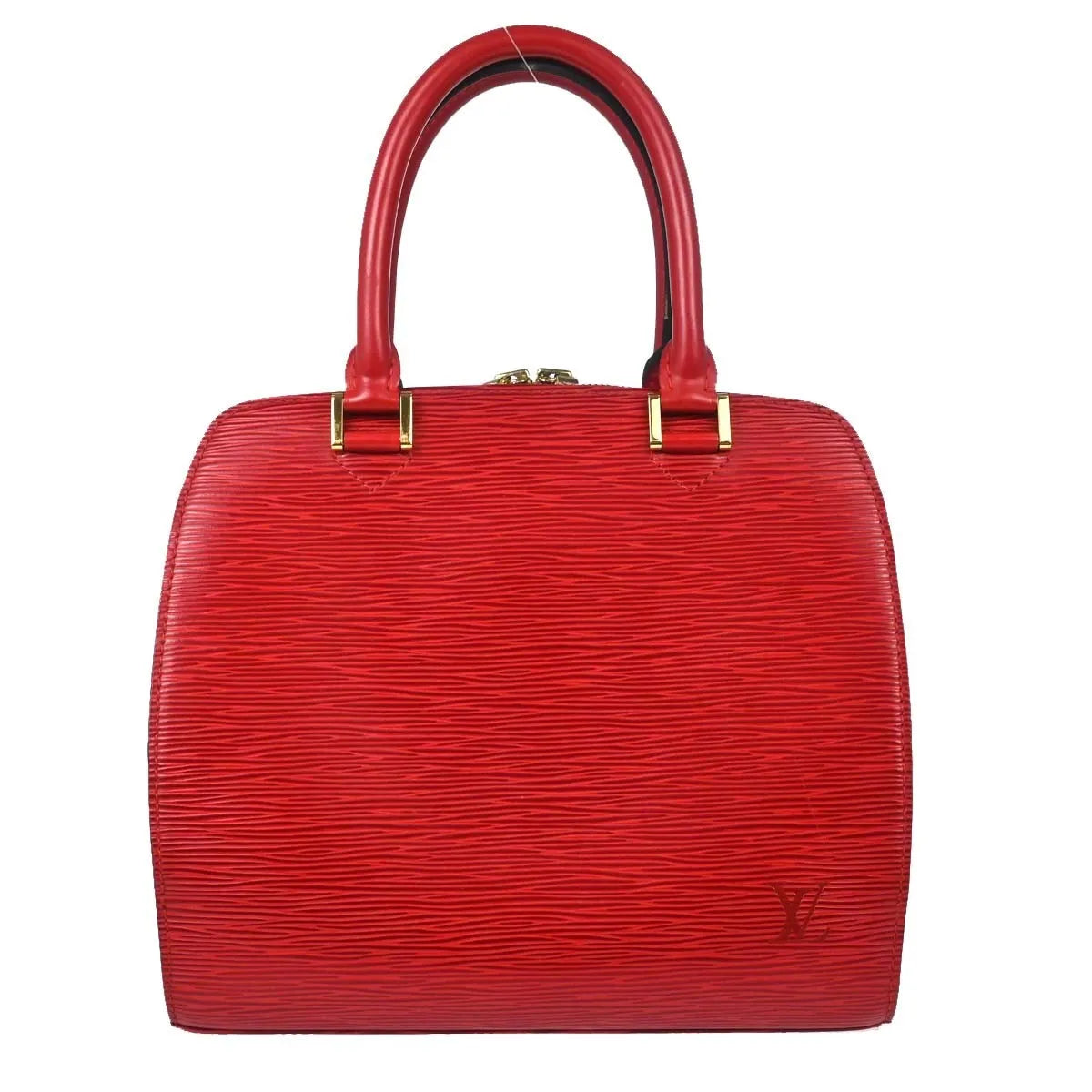 Louis Vuitton Pont Neuf Epi Red Leather Handbag (Pre-Owned)