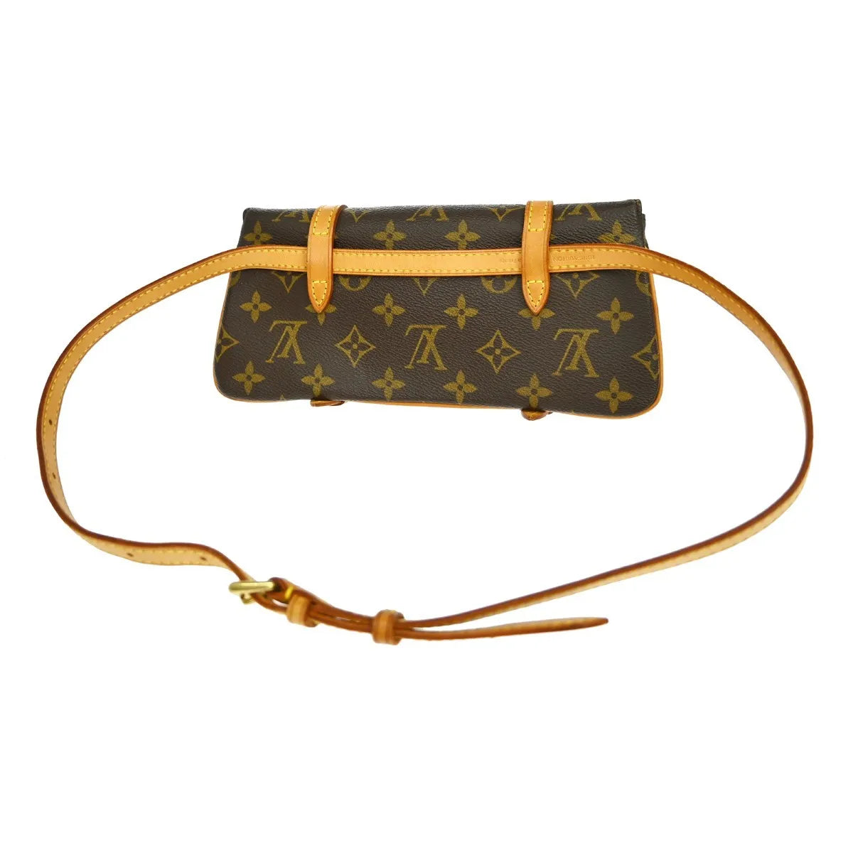 Louis Vuitton Marelle Monogram Brown Canvas Clutche & Pouche Bag (Pre-Owned)