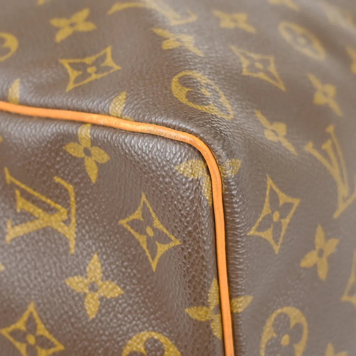 Louis Vuitton Keepall Monogram Canvas Brown Canvas Travel Bag Bag (Pre-Owned)