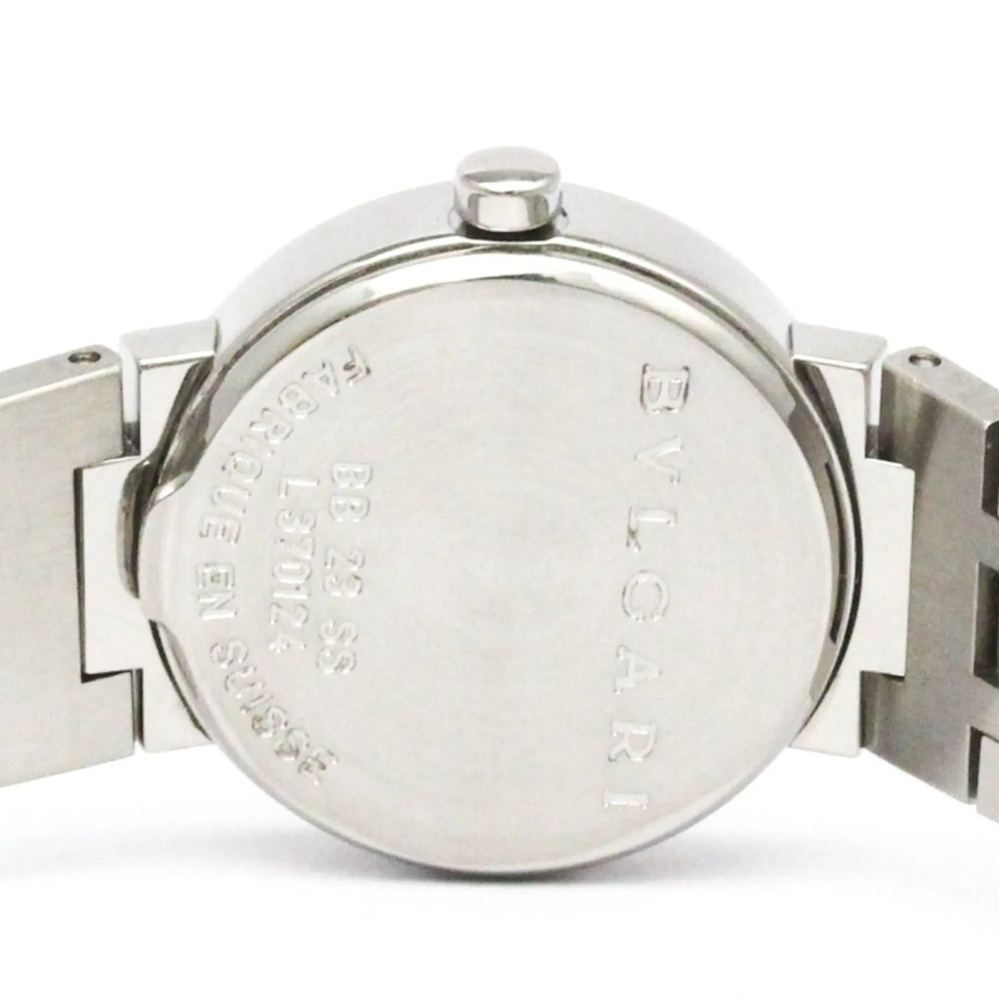 Bvlgari Bvlgari Quartz Stainless Steel Watch (Pre-Owned)