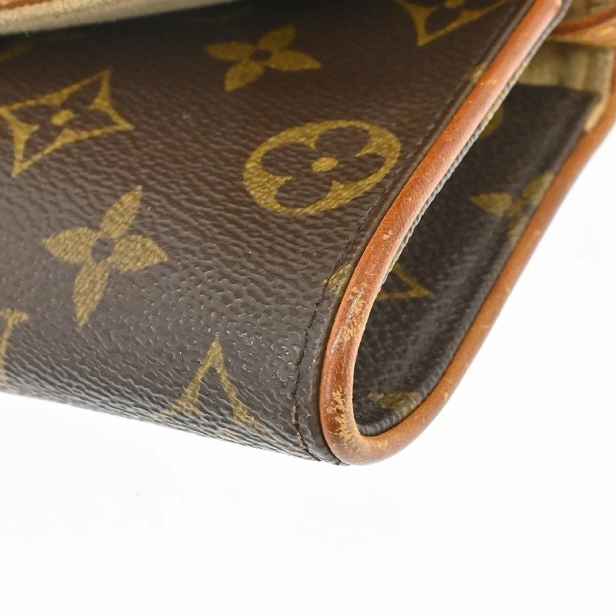 Louis Vuitton Twin Monogram Canvas Brown Canvas Clutche & Pouche Bag (Pre-Owned)