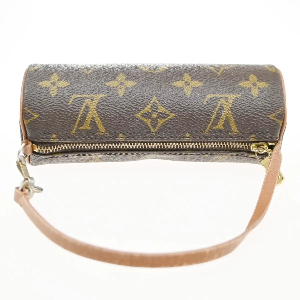 Louis Vuitton Papillon Pochette Monogram Canvas Brown Canvas Clutche & Pouche Bag (Pre-Owned)