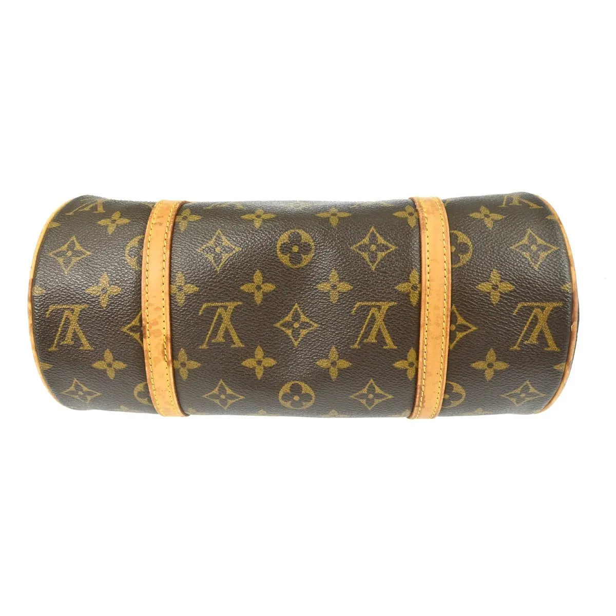 Louis Vuitton Papillon Handbag Monogram Canvas Brown Canvas Handbag (Pre-Owned)