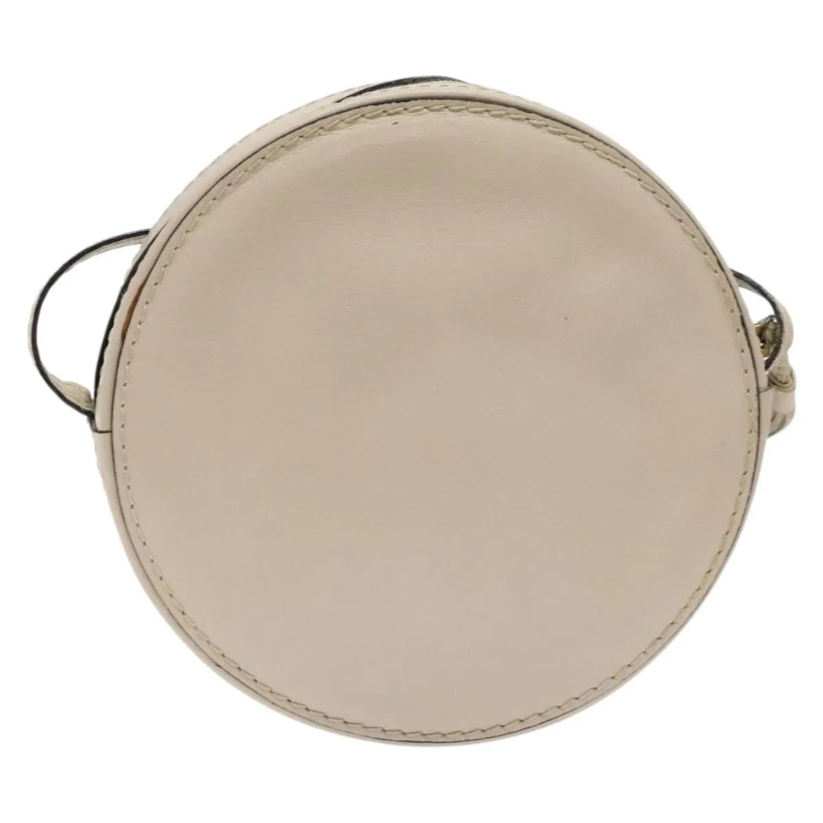 Bottega Veneta Vintage Leather Beige Leather Shoulder Bag Bag (Pre-Owned)