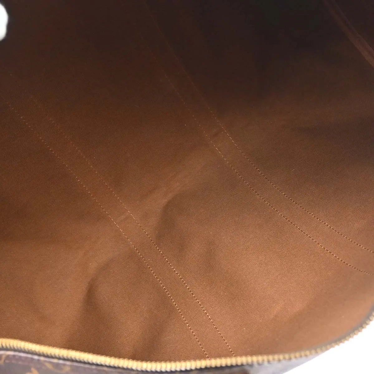 Louis Vuitton Keepall Monogram Canvas Brown Canvas Travel Bag Bag (Pre-Owned)
