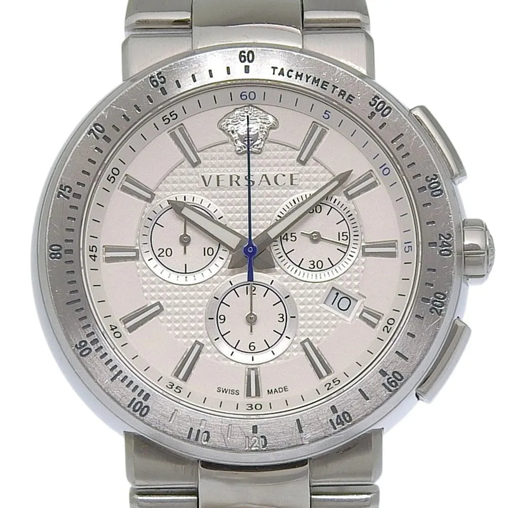 Versace Urban Mystique Chronograph Quartz Stainless Steel Watch (Pre-Owned)