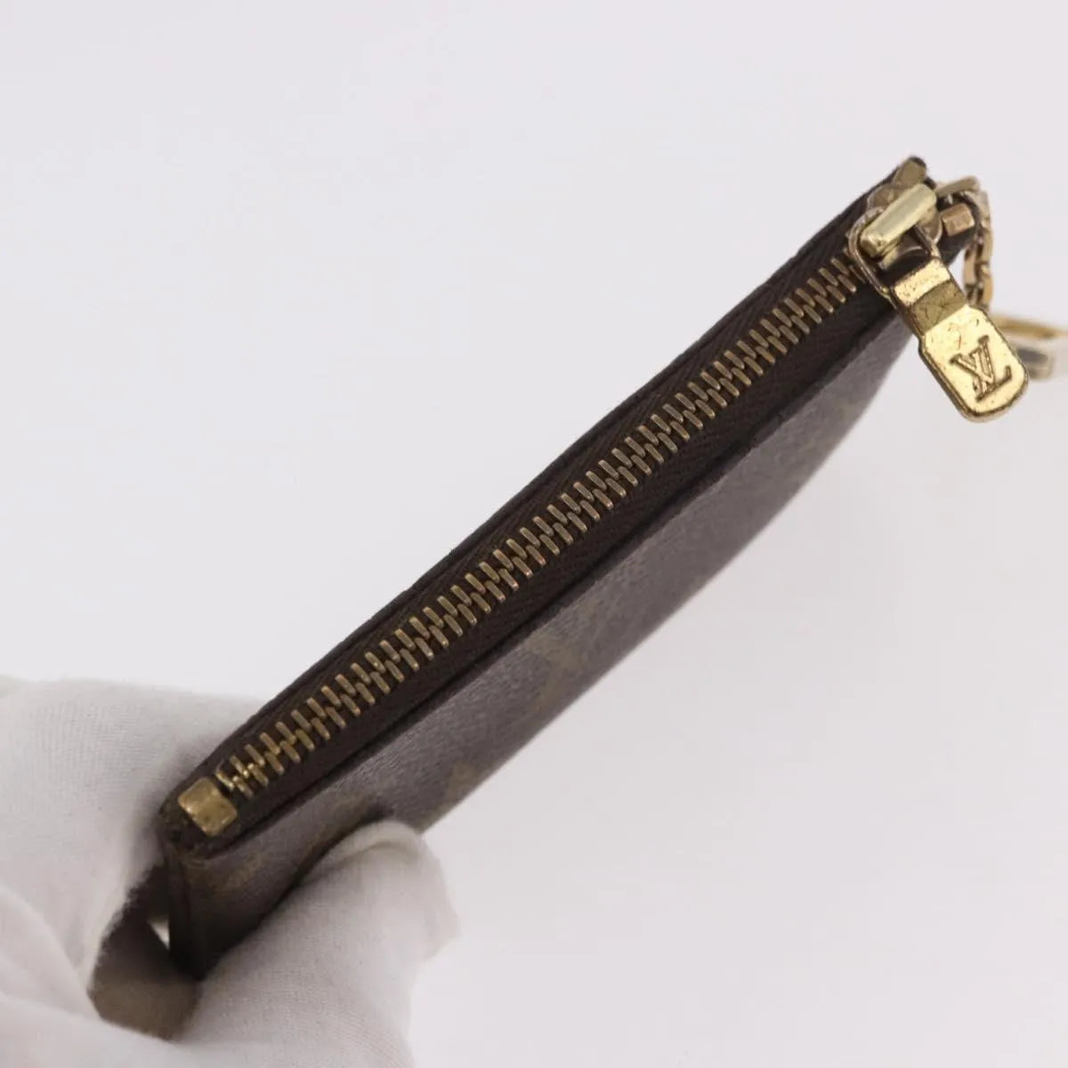 Louis Vuitton Pochette Clés Monogram Canvas Brown Canvas Wallets Accessory (Pre-Owned)