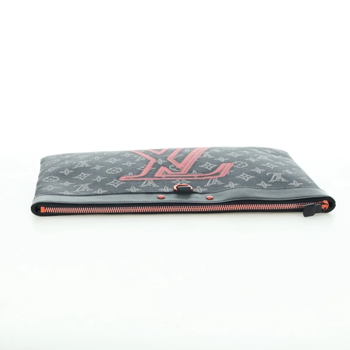 Louis Vuitton Pochette Apollo Limited Edition Upside Down Monogram Ink Navy Canvas Clutche & Pouche Bag (Pre-Owned)