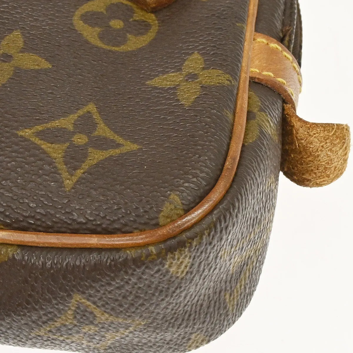 Louis Vuitton Pochette Marly Bandouliere Monogram Canvas Brown Canvas Shoulder Bag Bag (Pre-Owned)