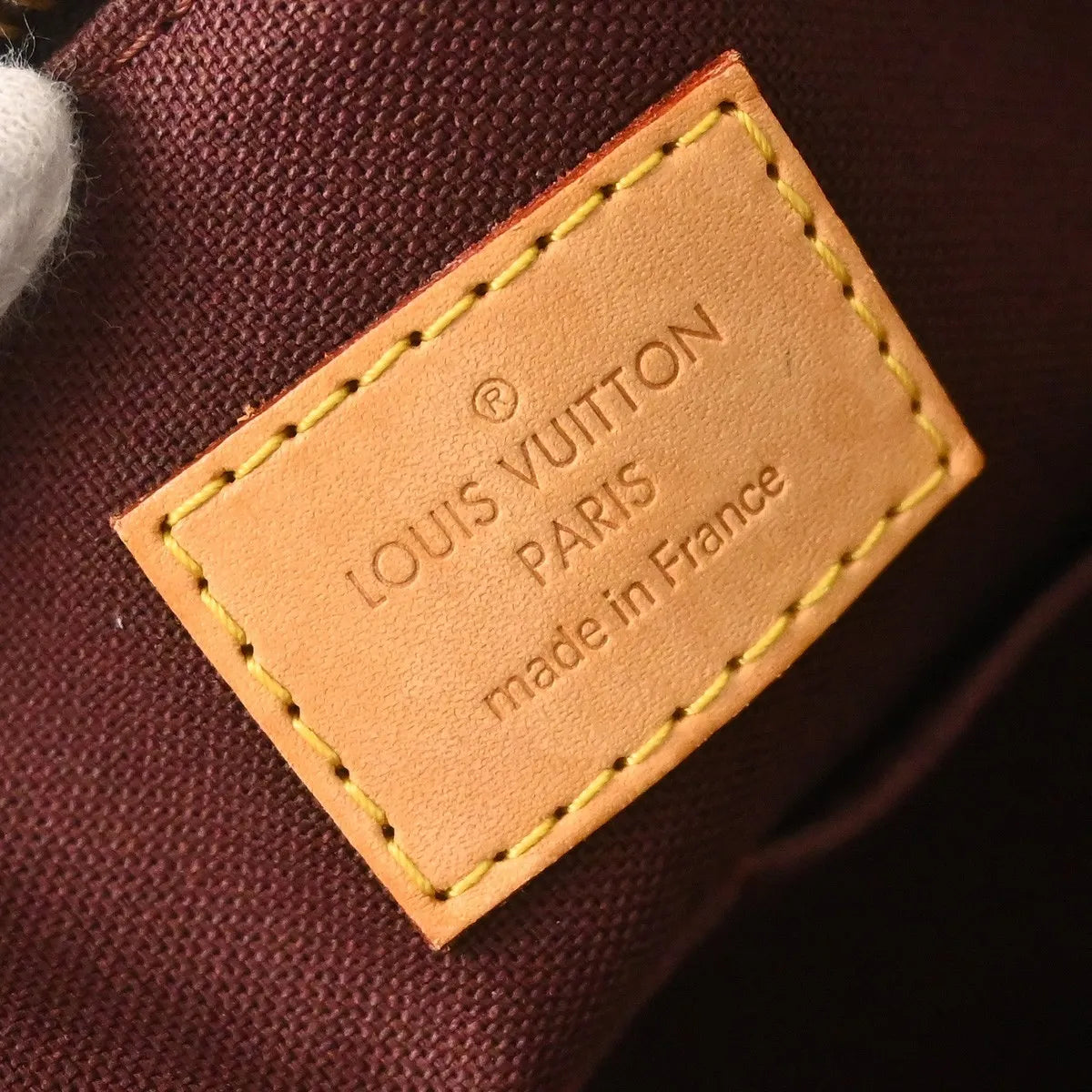 Louis Vuitton Iena Tote Monogram Canvas Brown Canvas Tote Bag Bag (Pre-Owned)