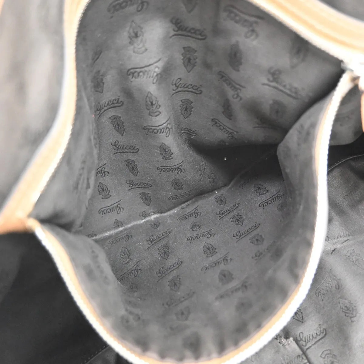 Gucci Twins Tote Guccissima Leather Brown Leather Tote Bag Bag (Pre-Owned)