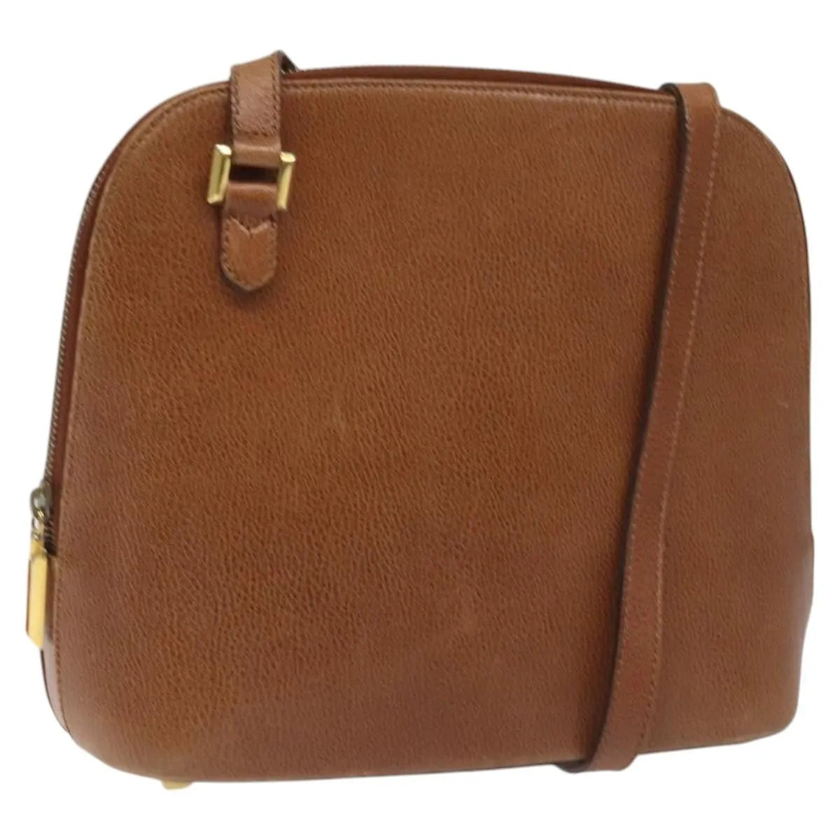 Salvatore Ferragamo Vintage Leather Brown Leather Shoulder Bag Bag (Pre-Owned)
