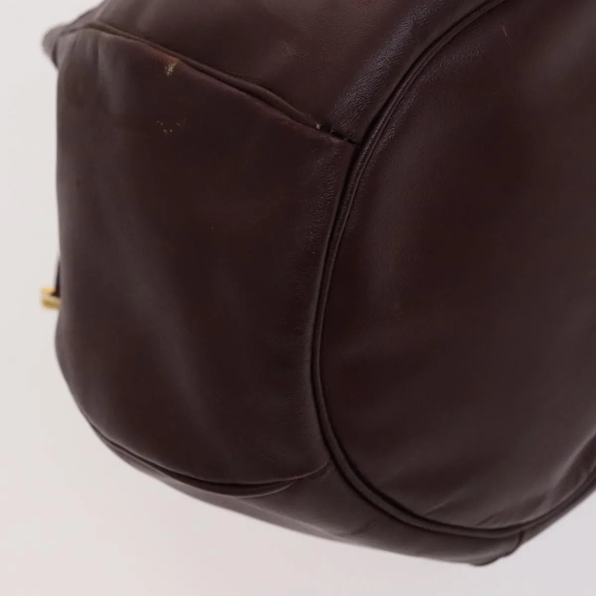 Cartier Must De Cartier Leather Red Leather Shoulder Bag Bag (Pre-Owned)