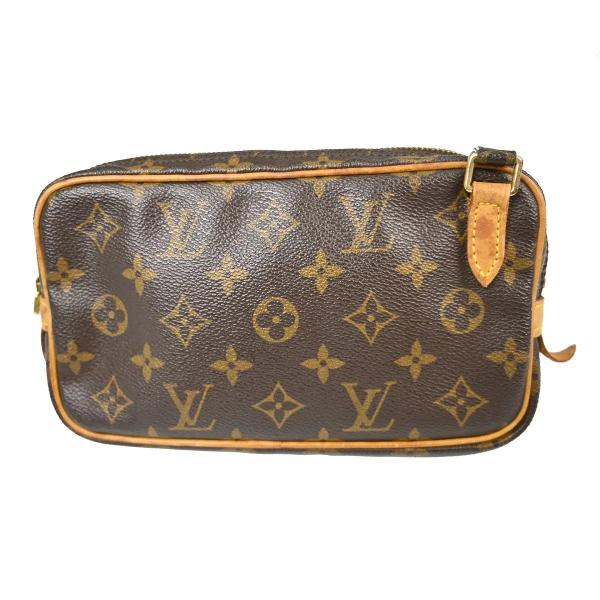 Louis Vuitton Pochette Marly Bandouliere Monogram Canvas Brown Canvas Shoulder Bag Bag (Pre-Owned)