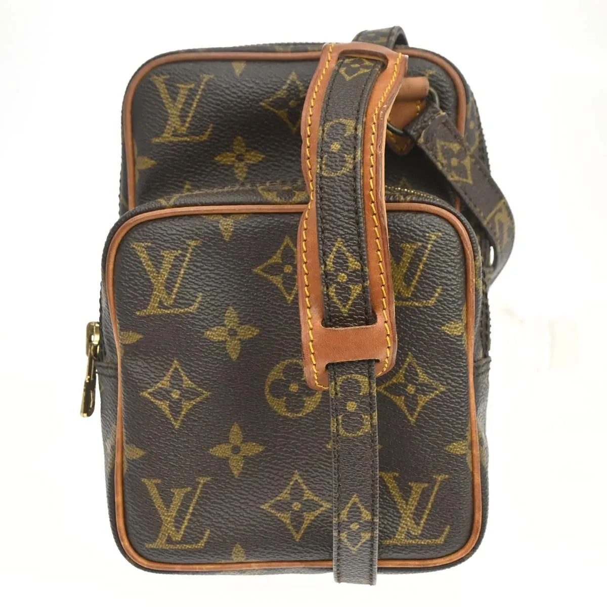 Louis Vuitton Amazone Monogram Canvas Brown Canvas Shoulder Bag Bag (Pre-Owned)