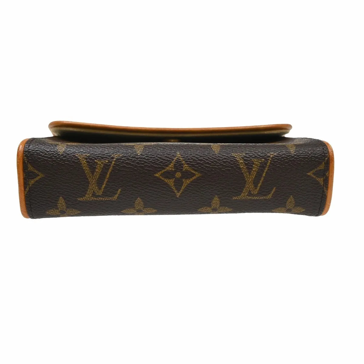 Louis Vuitton Florentine Pochette Monogram Canvas Brown Canvas Clutche & Pouche Bag (Pre-Owned)